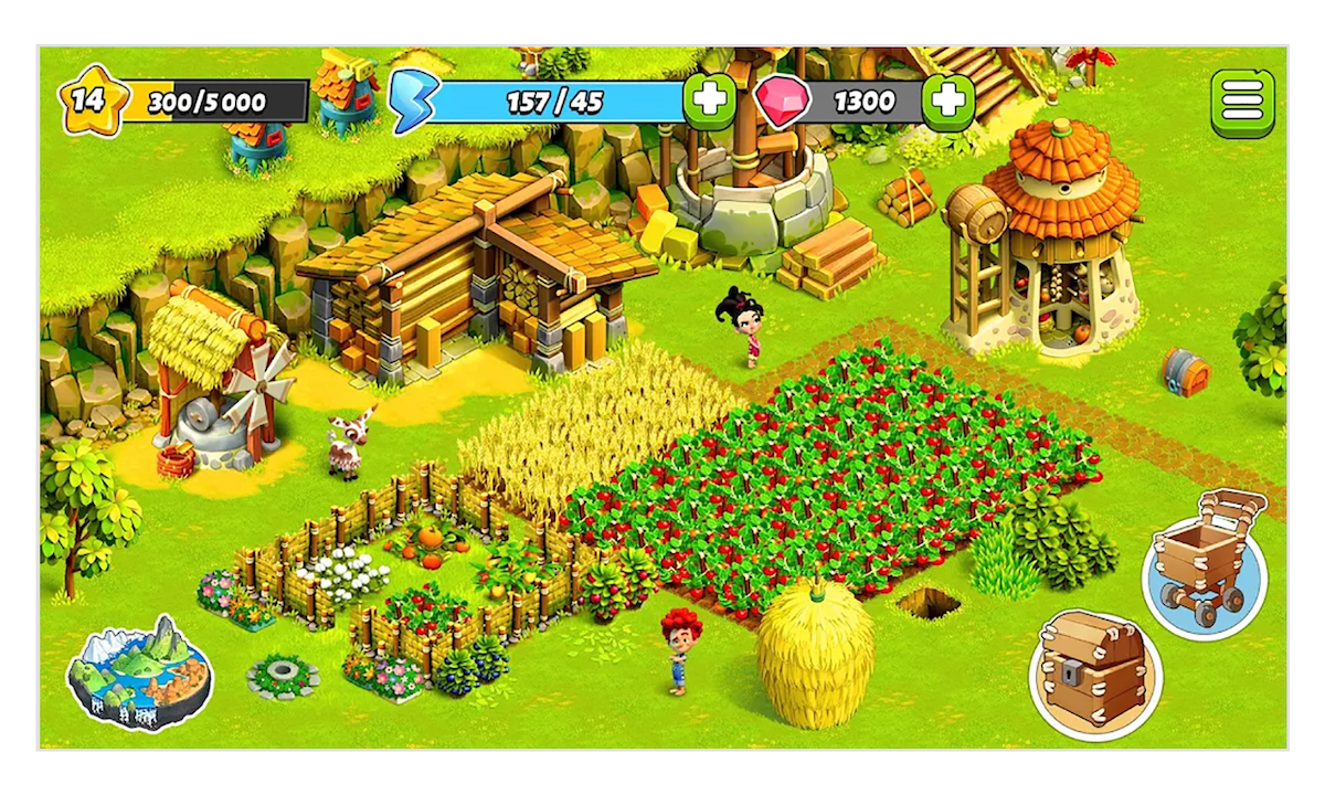 最大獲得ポイントが一番多い「Family Island」