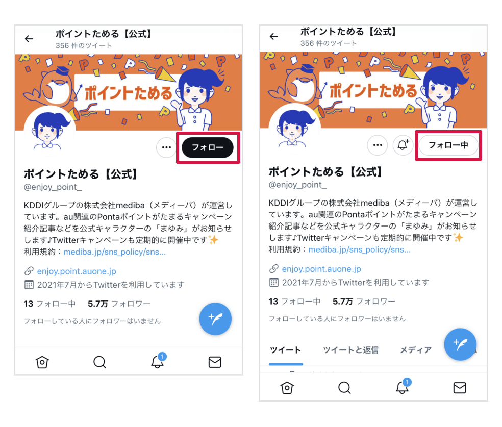 画面キャプチャ(フォローについて)