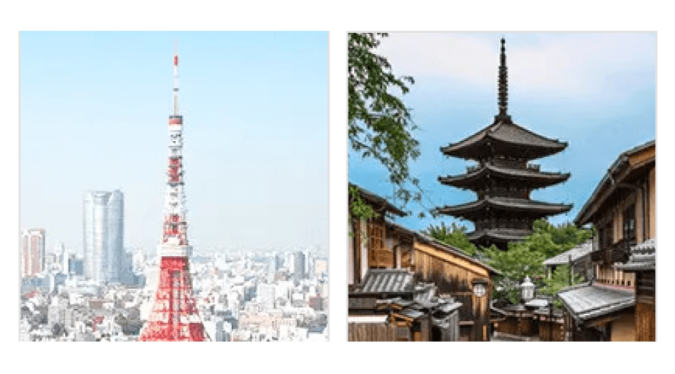 東京、京都