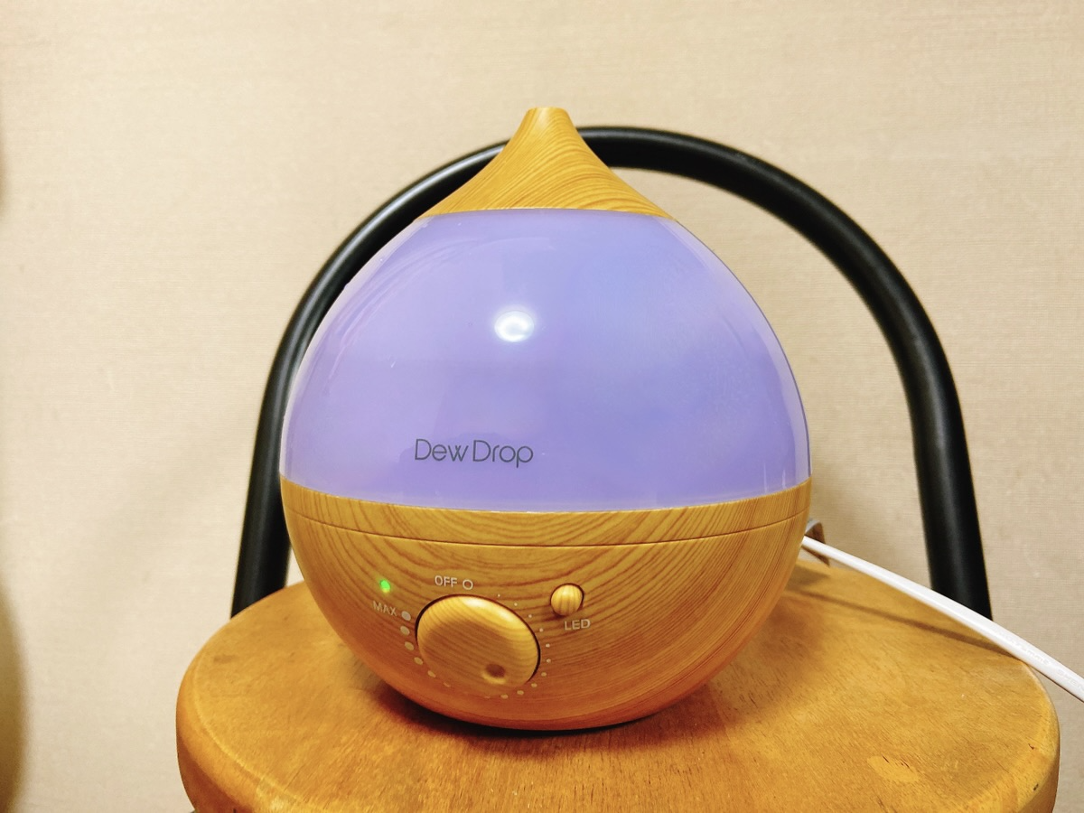 写真:すだち家の加湿器
